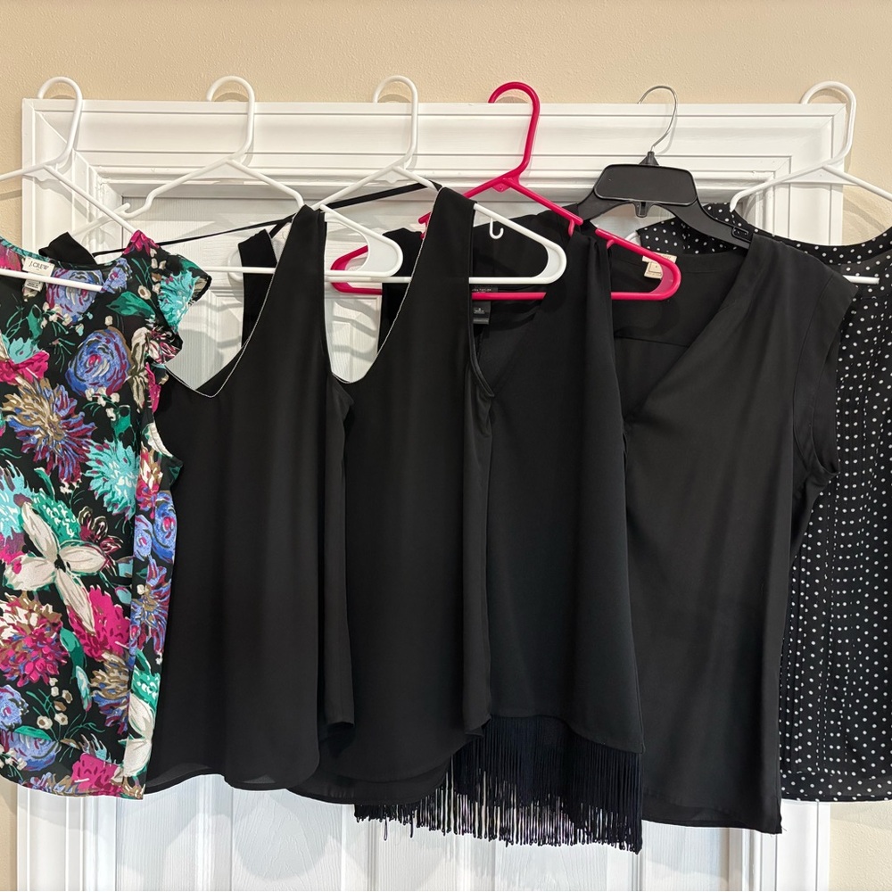 Elegant Black Women's Blouse